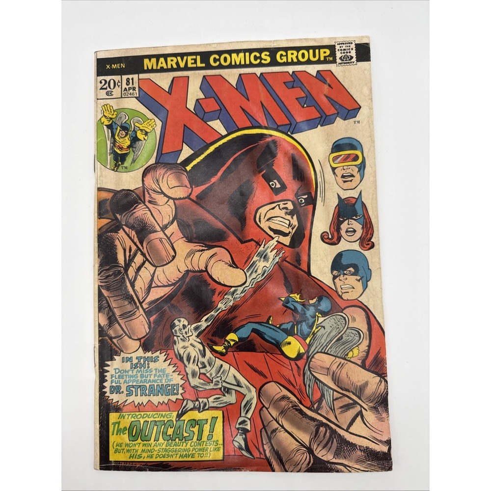 X-Men 81 Marvel Comics 1973 Juggernaut Professor X Iceman US Comics Vintage